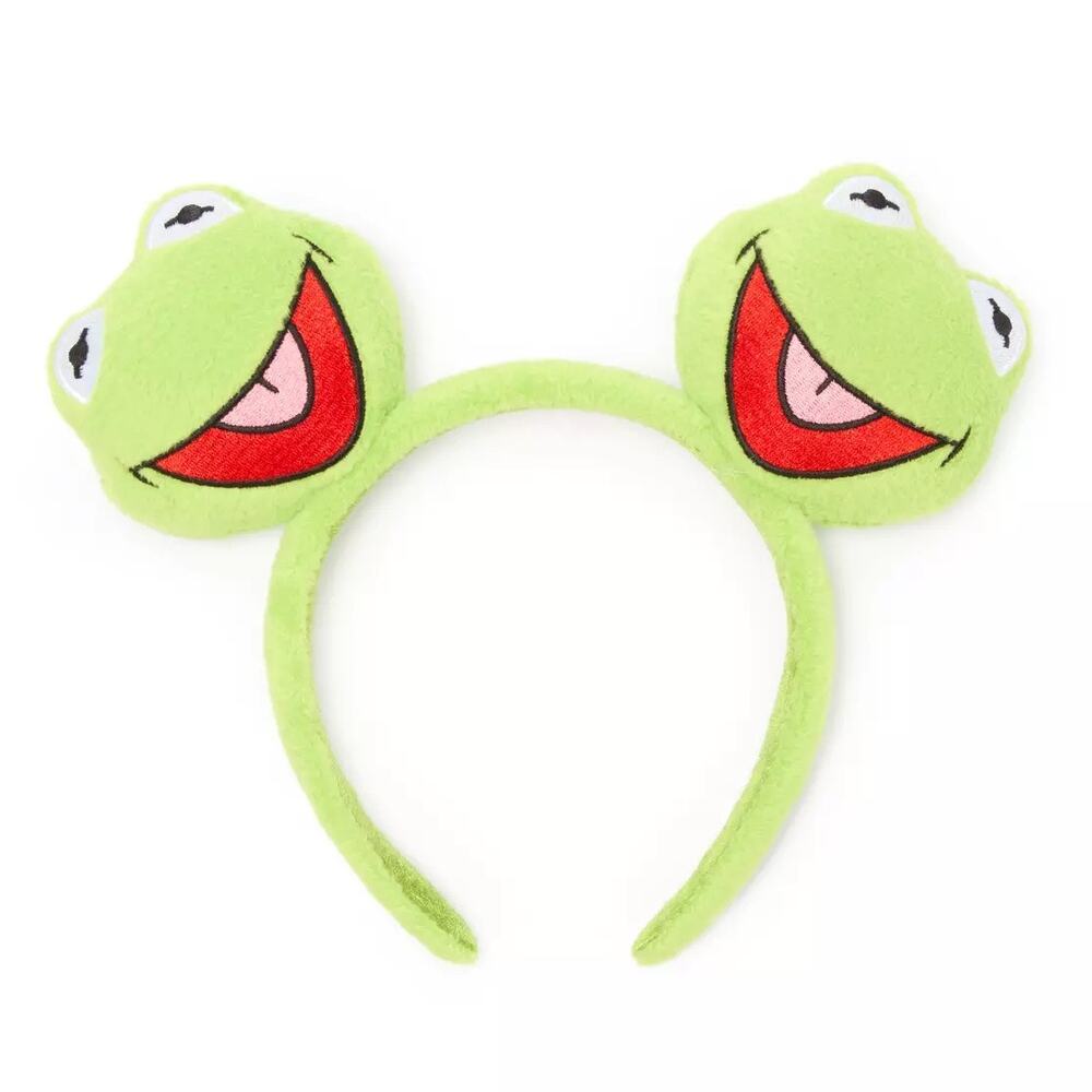 Disney Kermit Plush Ear Headband for Adults – The Muppets NWT